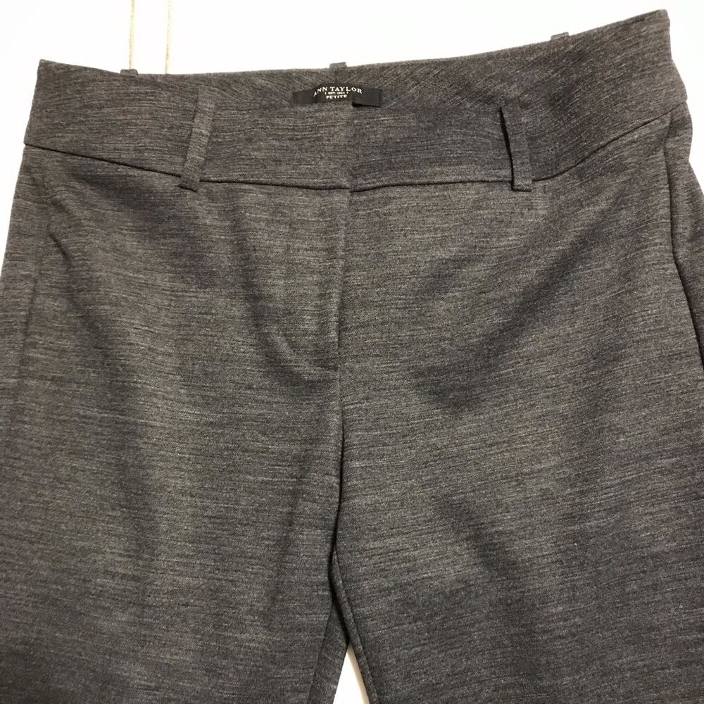 Ann Taylor Sz 6 petite dark grey pant